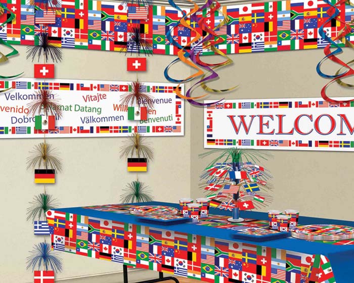 International Party Decorations